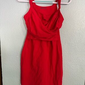 Victoria’s Secret medium bra top wrap front Red Dress